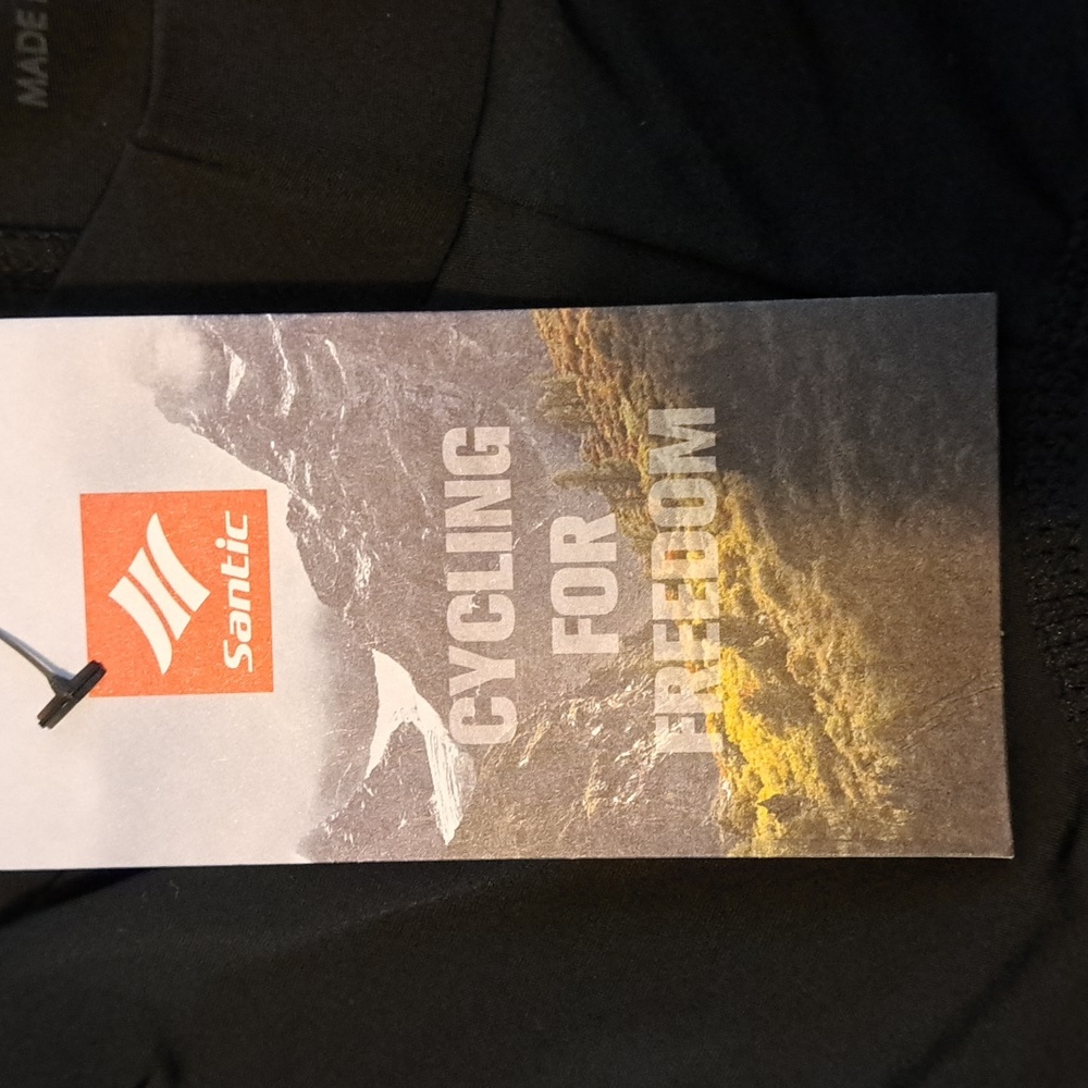 MENS SANTIC CYCLING FOR FREEDOM 3D PADDED PANTS  S - Picture 6 of 11